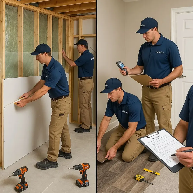 Repairs and Reconstruction process in Charlottesville, VA